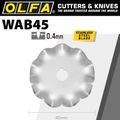 OLFA Blades Rotary Wave Cutter 45mm 1/pk